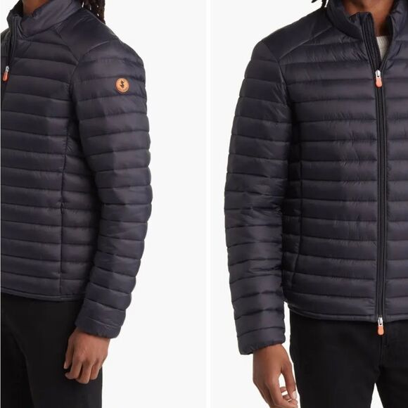 NWT Save The Duck Alexander Quilted Water Resistant Insulated Puffer Jacket M - Picture 8 of 9